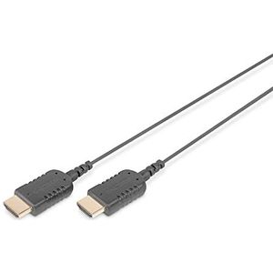 ednet 84458 HDMI High Speed aansluitkabel, zeer flexibel, HDMI type-A, Ethernet, 4K Ultra HD met 30 Hz, zwart