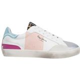 Pepe Jeans Lane Band G Sneaker, Grijs (Zilver), 13.5 UK, Grijs Zilver, 13.5 UK