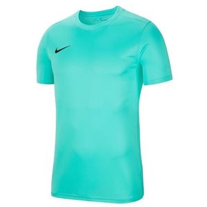 Nike Heren Short Sleeve Top M Nk Df Park Vii Jsy Ss, Turchese_Nero, BV6708-354, M