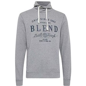 Blend Sweatshirt voor heren, grijs (Stone Mix 70813), L