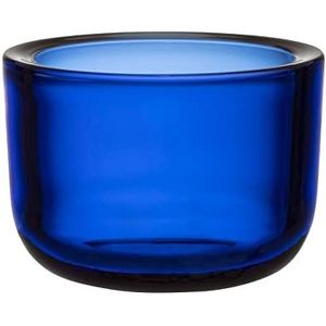 Iittala Valkea 1066663 windlicht, glas, 6 x 6 x 8,5 cm, marineblauw