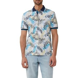 Polo - Piqué T-shirt - All-over-Print - Kleur - Materiaal
