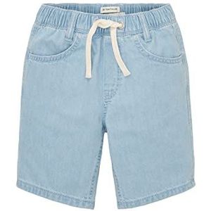 TOM TAILOR Jongens 1037250 Kinderen Bermuda Jeans Shorts, 10112-Clean Light Stone Blue Denim, 116, 10112 - Clean Light Stone Blue Denim, 116 cm