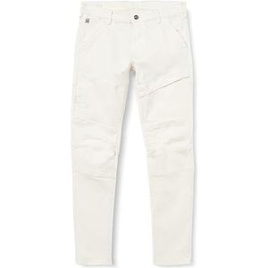 G-STAR RAW Rackam 3D Skinny Jeans voor heren, Wit Gd, 31W / 34L