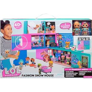 LOL Surprise Modeshowhuis Speelset - Pak 40 + Verrassingen uit - Inclusief 2 exclusieve poppen, meubels, accessoires en meer - Verzamelbaar - Geschikt voor kinderen vanaf 4 jaar