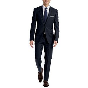 Calvin Klein Slim Fit pak voor heren scheidt, Donkerblauw, 30W / 30L