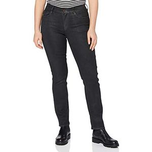 G-STAR RAW Dames Noxer Navy High Waist Straight Jeans, Black Radiant Cobler B472-b996, 26W x 32L