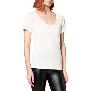 G-STAR RAW T-shirt voor dames met korte mouwen, wit (wit 1043-110)., L