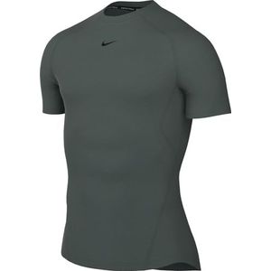 Nike Short Sleeve Top M Np Df Tight Top Ss, Vintage Green/Black, FB7932-338, L