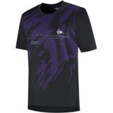 Dunlop - Game 1 - T-shirt - Zwart/Violet Indigo