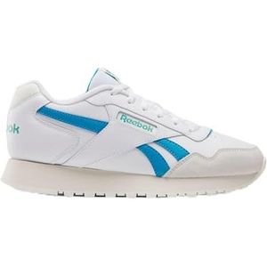 Reebok Glide hardloopschoenen voor dames, wit/ENGNRDAQUA/UNLSHDGREEN, 7.5 UK, Wit Engnrdaqua Unlshdgreen, 41 EU