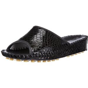 Hans Herrmann Collection Dames HHC slippers, zwart (nero), 37 EU