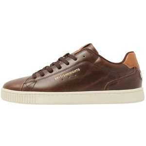 British Knights Duco sneakers voor heren, dark brown cognac, 42 EU