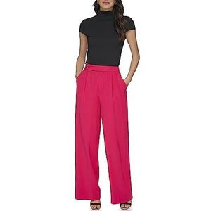 DKNY Frosted Twill Broek voor dames, roze (Amalfi Pink), 36