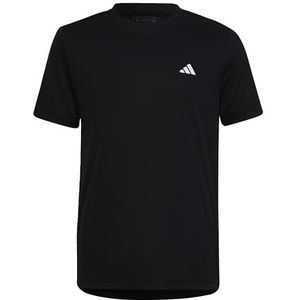 adidas Jongens T-shirt (korte mouw) B Club Tee, Black, HZ9013, 128