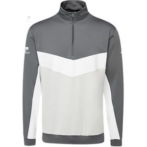 Stuburt Heren patrijs lichtgewicht vochtafvoerende tussenlaag trui, Grijs, S