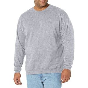 Hanes Heren EcoSmart Fleece Sweatshirt (Pack van 2) - - L