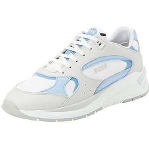 BOSS Dames Skylar Runn_mxfl_N, blauw, 40 EU