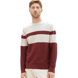 TOM TAILOR Herentrui, 33759 - Red Alfalfa Multi Structure, XXL