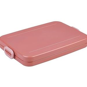 Mepal Lunchbox flat – Broodtrommel – 4 boterhammen - Vivid mauve