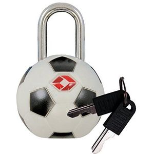 Stanley TSA voetbalslot hangslot in voetbalvorm (2 sleutels, beugelslot) S742-165