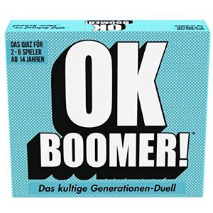 OK Boomer - Het grappige partyspel voor een spelletjesavond! Vanaf 14 jaar, 2-8 spelers - Goliath Toys