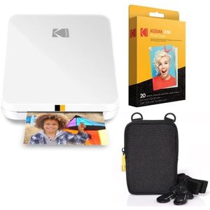 Kodak Step Slim Instant mobiele fotoprinter - Kit: 20 pakjes Zink papier, Geval