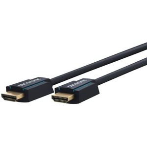 Clicktronic HDMI 2.1 Kabel - 8K 60Hz - Verguld - 0,5 meter - Zwart