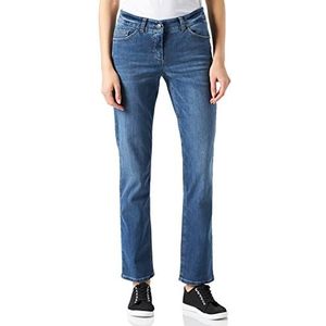 GERRY WEBER Edition Dames Jeans, Blue denim met gebruik, 34 NL Kort