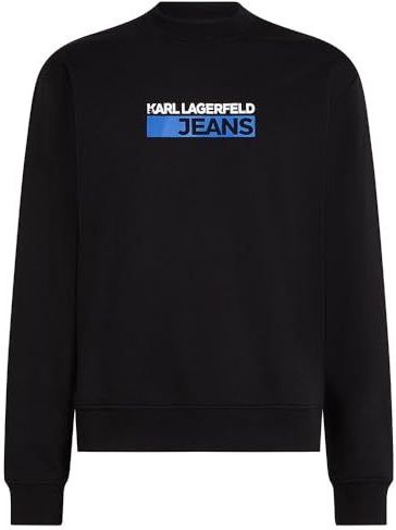 Karl Lagerfeld - KLJ Regular Logo Sweat - Sweatshirt - Zwart - Regular Fit