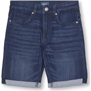 KIDS ONLY KOBPLY Shorts Jog PIM3199 NOOS, donkerblauw (dark blue denim), 164 cm