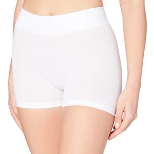 PIECES Pclondon Mini Shorts Noos Bc Panties voor dames, wit (bright white), S/M