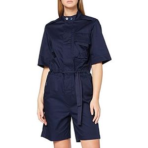 G-Star Workwear Playsuit Jumpsuit voor dames, blauw (Warm Sartho D19663-a504-c423), L