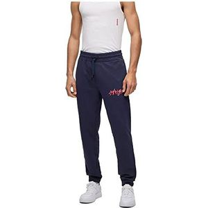 HUGO Gecombineerde loungewear-broek voor heren, Dark Blue405, S