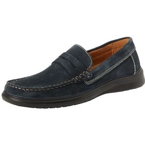 fat brain co U.Link Enval Mocassins voor heren, donkerblauw, 39 EU, Donkerblauw, 39 EU