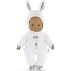 Corolle Doudou, Pti'Heart konijn wit, pop, 30 cm, vanaf 9 maanden, 9000100710