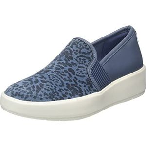 Clarks Dames Layton Petal Sneakers Blue Grey, 36 EU