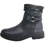 Jana - Enkellaarsjes - Zwart - 8-25464-43 - H-breedte