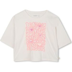 Billieblush U21228 T-shirt voor meisjes, Wit, 10 Jaren