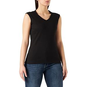 Spiral Direct Dames Urban Fashion-Hex-hals Mouwloos Top Vest, Zwart, S