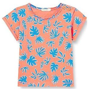 United Colors of Benetton T-shirt 3ECHA102T, oranje met patroon 78U, 62 jongens, oranje met patroon 78u, 62 cm