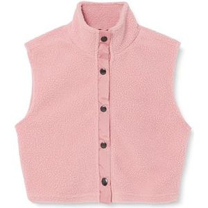 Blue Seven Teen sherpafleece vest voor meisjes, Roze Orig, 140 cm