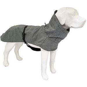 Croci Hiking Everest Grey, waterdicht, voor honden, gevoerd, winterjas, thermovoering, maat 65 cm - 383 g