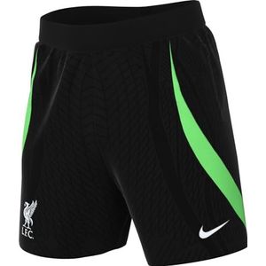 Nike Heren Shorts LFC Mnk Dfadv Strk ELT Srt Kz, Zwart/Poison Green/White, DX2964-010, M