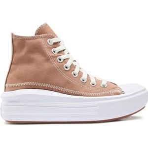 Converse Chuck Taylor All Star Move Crafted Sneakers voor dames, Clay Pot Egret White, 36.5 EU