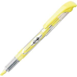 Pentel SL12-G Markeerstiften met vloeibare inkt, 12 stuks, geel