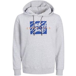 JACK & JONES Sweat Hood Jjcolton Mni Sweatshirt met capuchon, wit, 110 cm voor heren, Witte kleur., 110