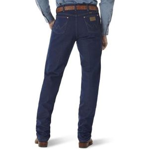 Wrangler Herenjeans met originele slim fit snit, Blauw, 33W / 38L