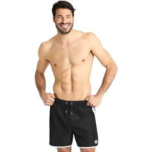 ARENA Heren Boxershorts - Zwart/Wit - Icons Team Stripe