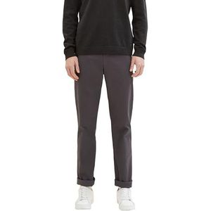 TOM TAILOR Regular Broek voor heren, 10899 - Tarmac Grey, 30W x 32L